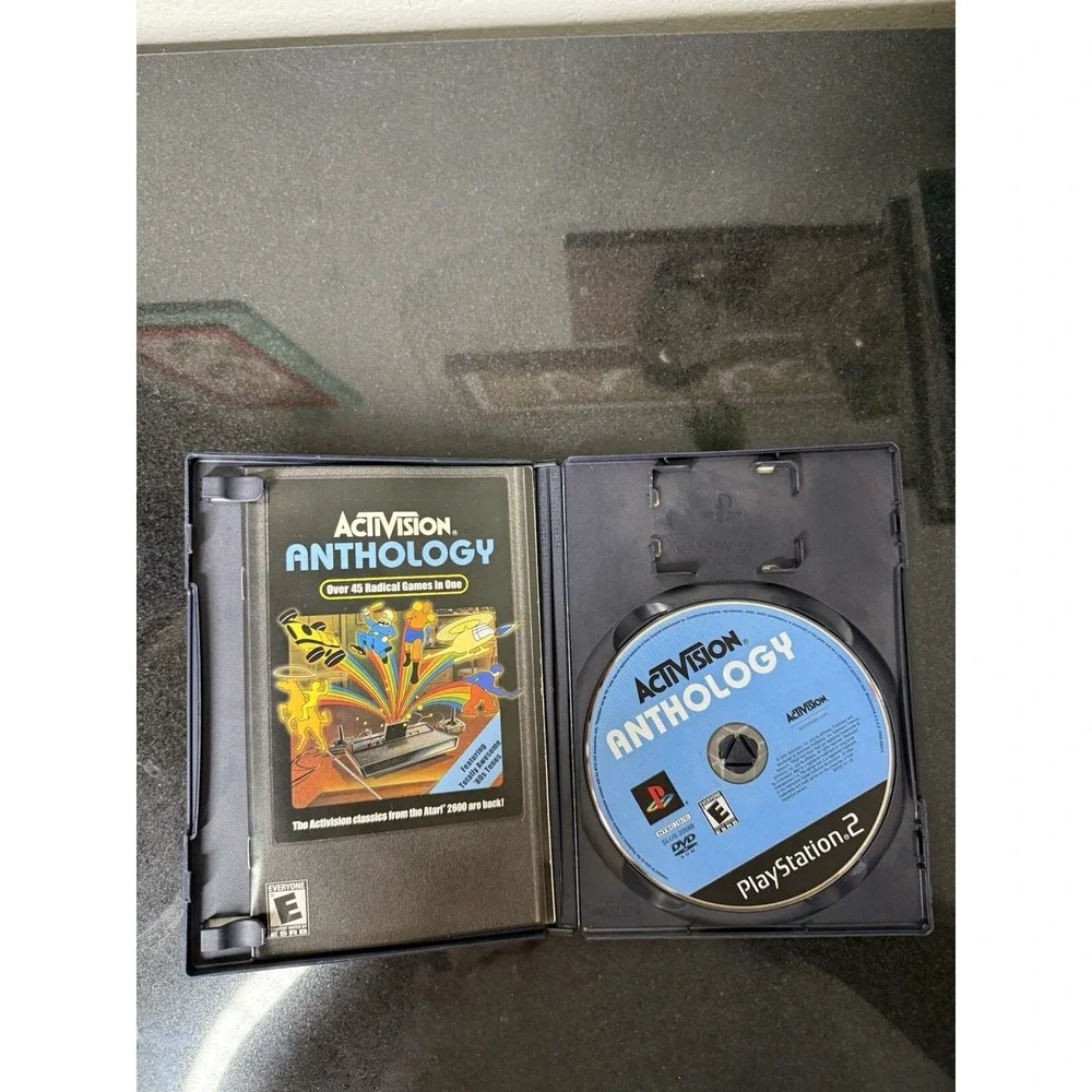 Activision Anthology (Playstation 2, PS2) Complete CIB - Tested and Working